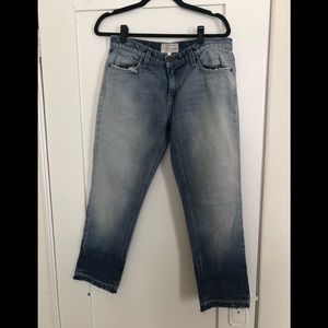 Current/Elliot Mid Rise Ankle Jean